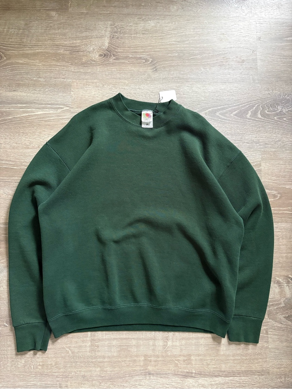 Vintage forest green crewneck